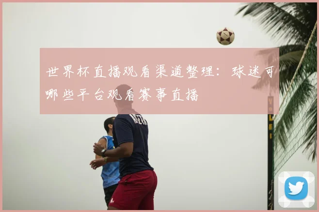 世界杯直播观看渠道整理:球迷可哪些平台观看赛事直播