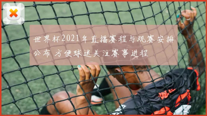 世界杯2021年直播赛程与观赛安排公布 方便球迷关注赛事进程